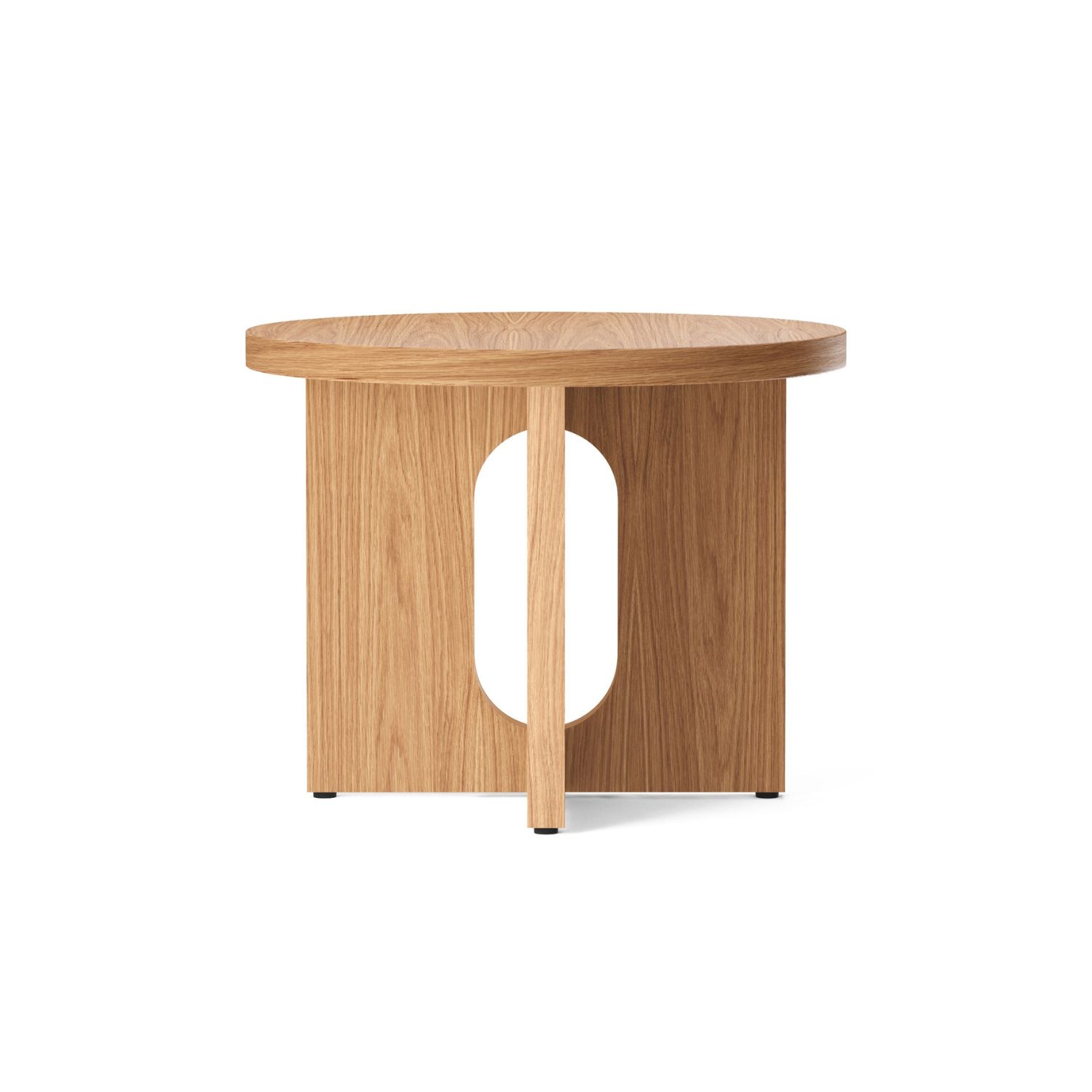 Audo Copenhagen ANDROGYNE-sivupöytä Ø50cm, tammi