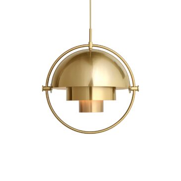 GUBI MULTI-LITE-riippuvalaisin, messinki