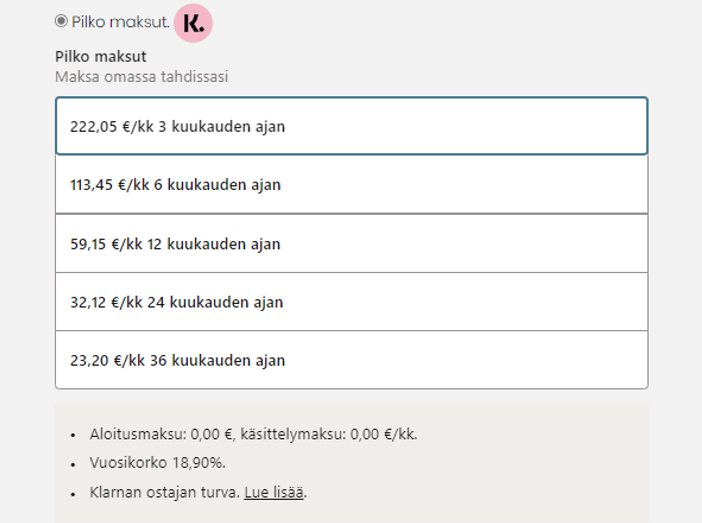 Nomart - Klarna