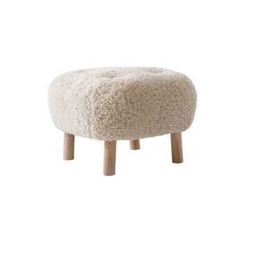 &Tradition LITTLE PETRA ATD1 -rahi, beige (moonlight) lampaankarva/tammi