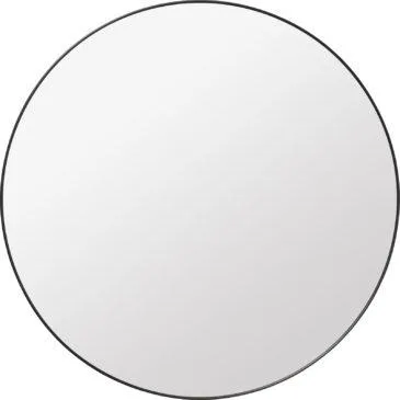 GUBI -peili pyöreä, musta messinki