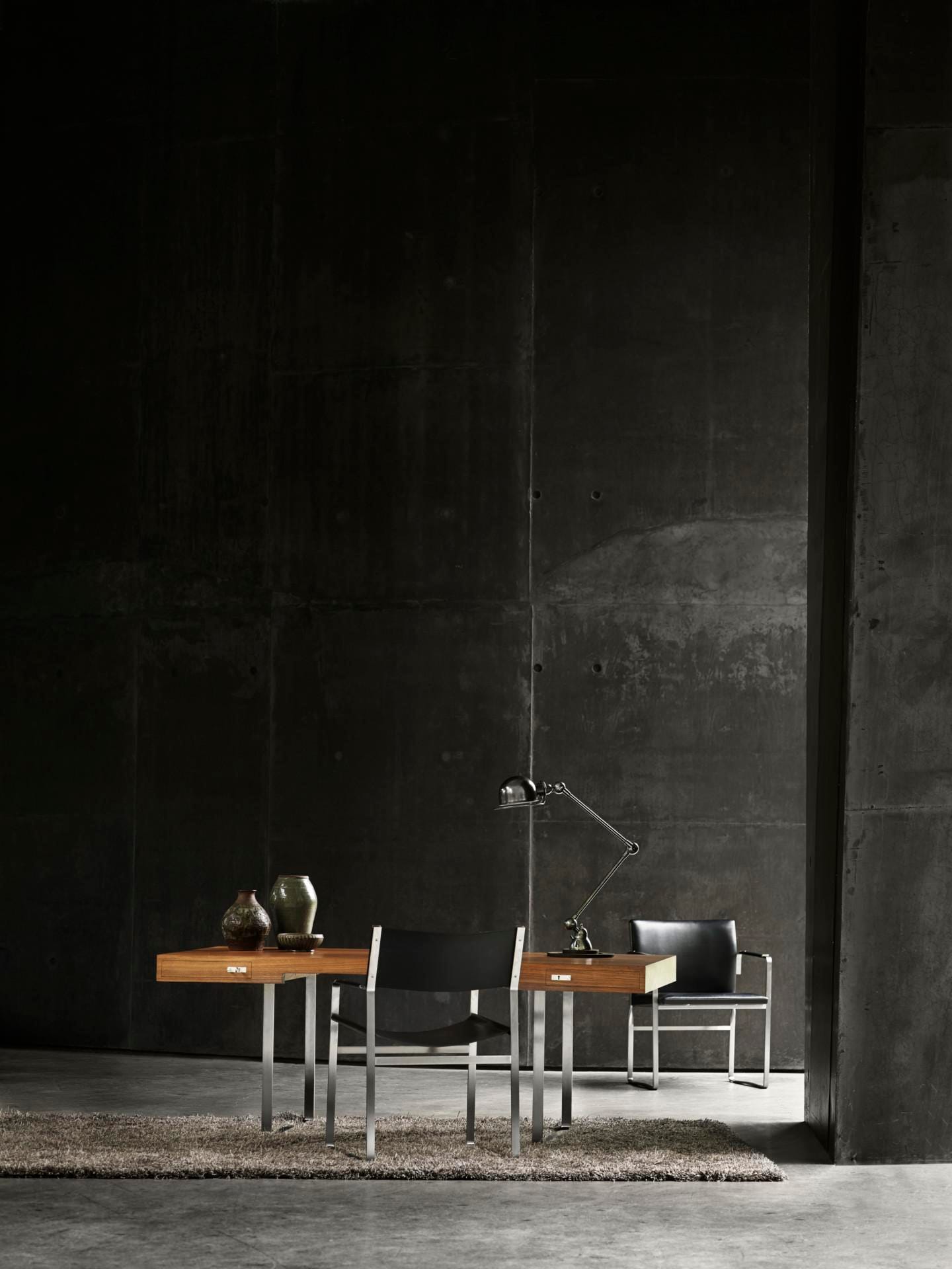 Carl Hansen CH110 -työpöytä, öljytty pähkinä, 190x95cm - Image 2