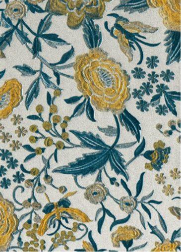 Missoni Home Oriental Garden metallic - vihreä/hopea