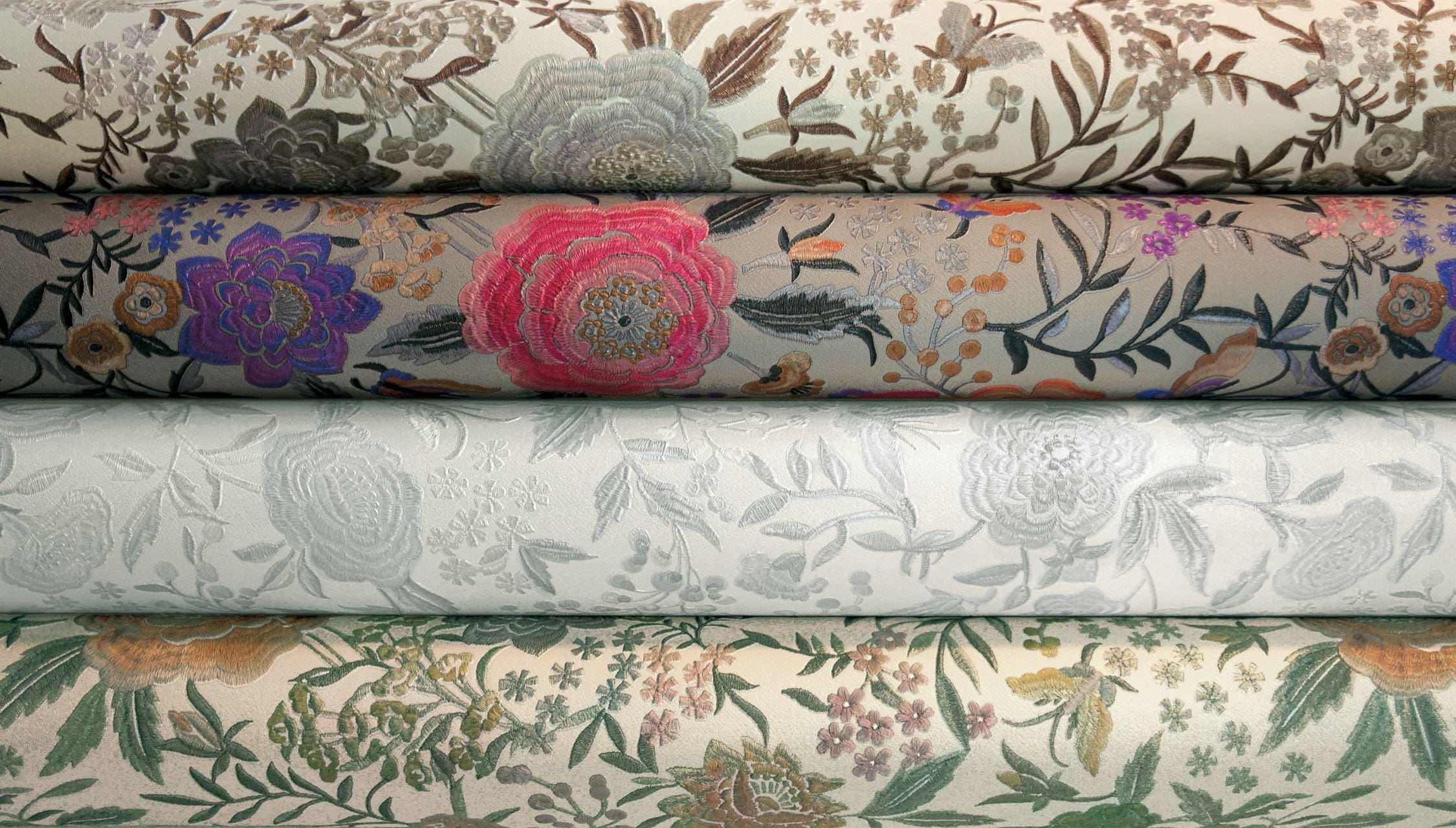Missoni Home Oriental Garden - tapetti, valkoinen - Image 2