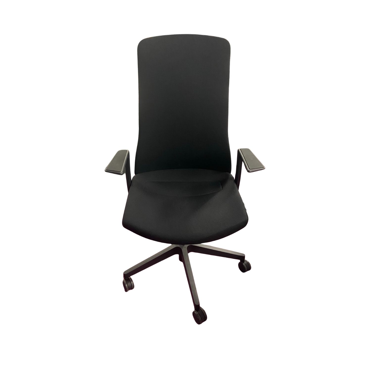 Interstuhl PURE 113 -työtuoli, musta verhoilu/musta, outlet