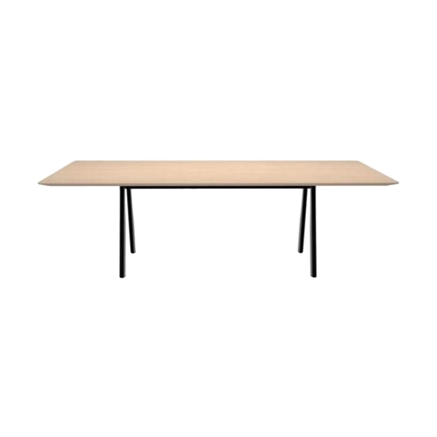 Andreu World RADIAL CONFERENCE table, oak/black ME9072