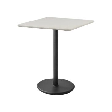 Cane-line GO -café pöytä, 75x75 cm, tummanharmaa/hiekka alumiini