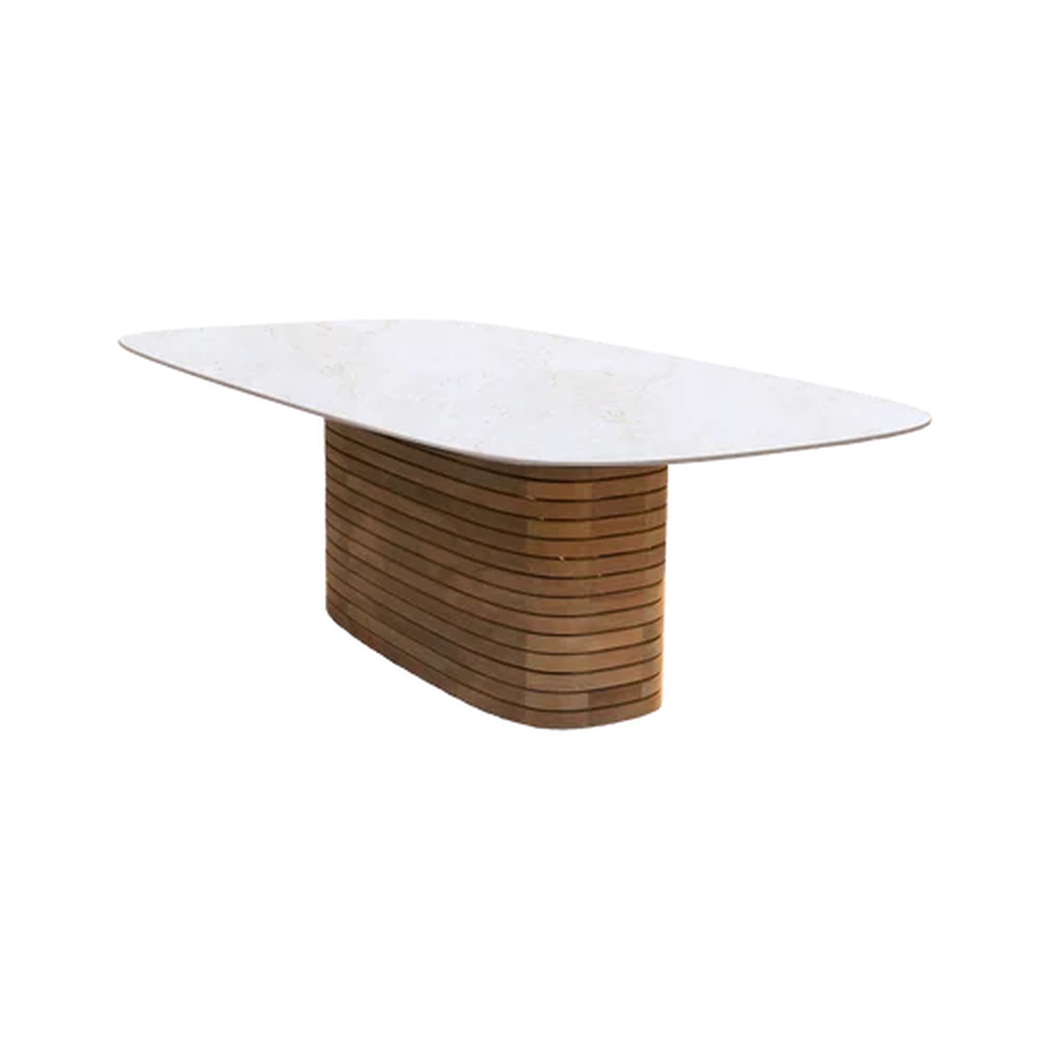 Cane-line MELLOW dining table, oval, small