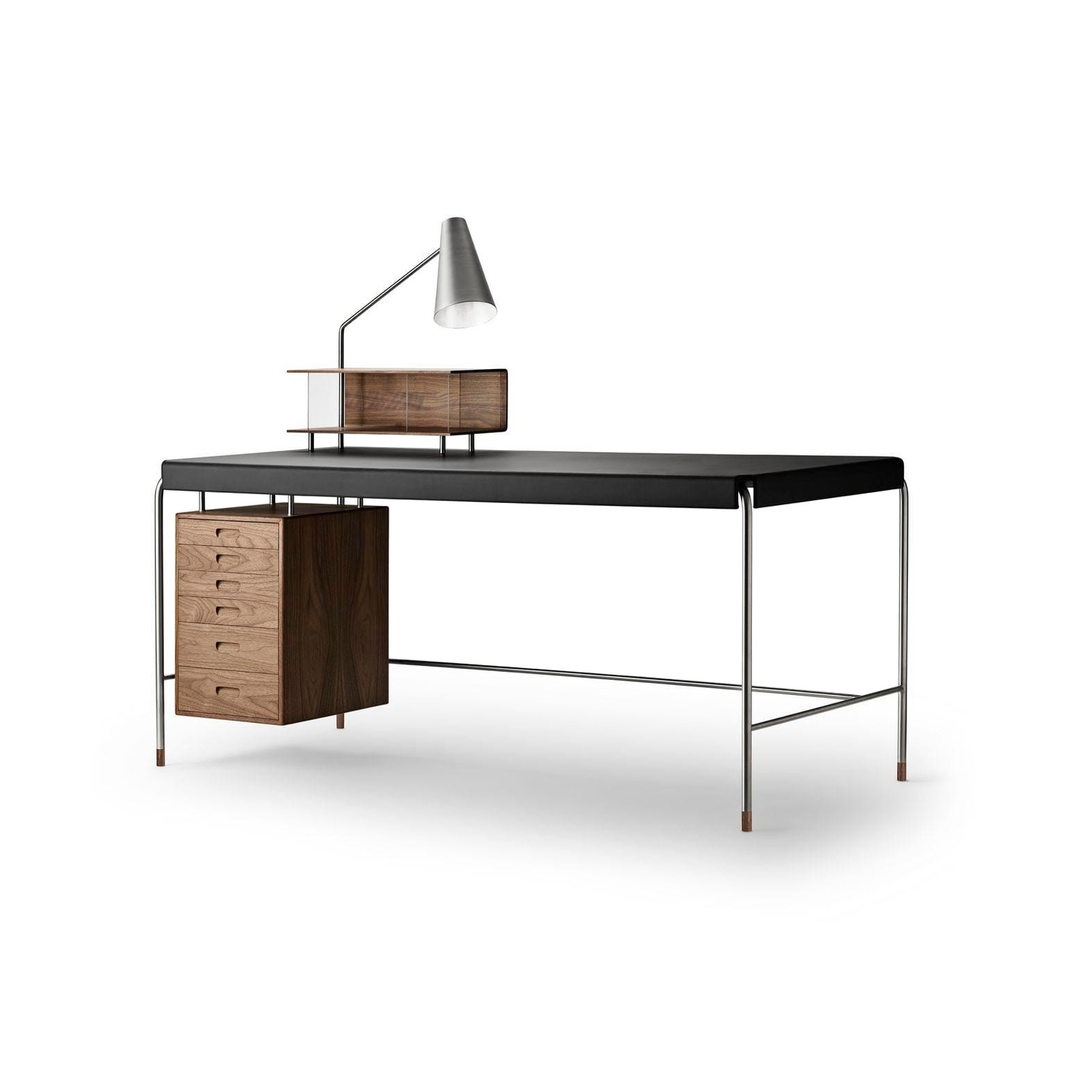 Carl Hansen AJ52 table, oiled walnut, 140 x 70 cm