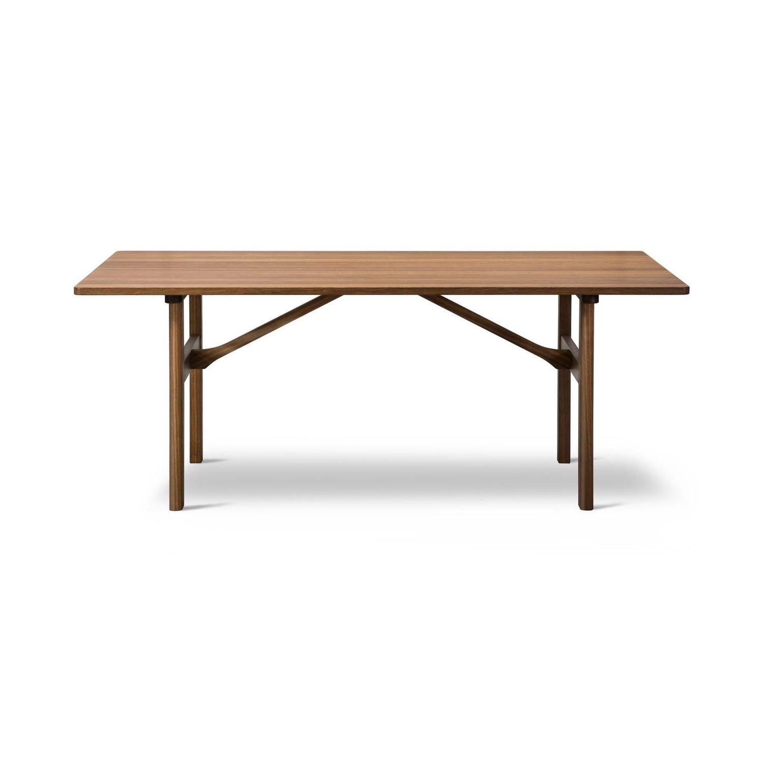 Fredericia BM84 6284 -dining table, 180x90 cm, smoked oak