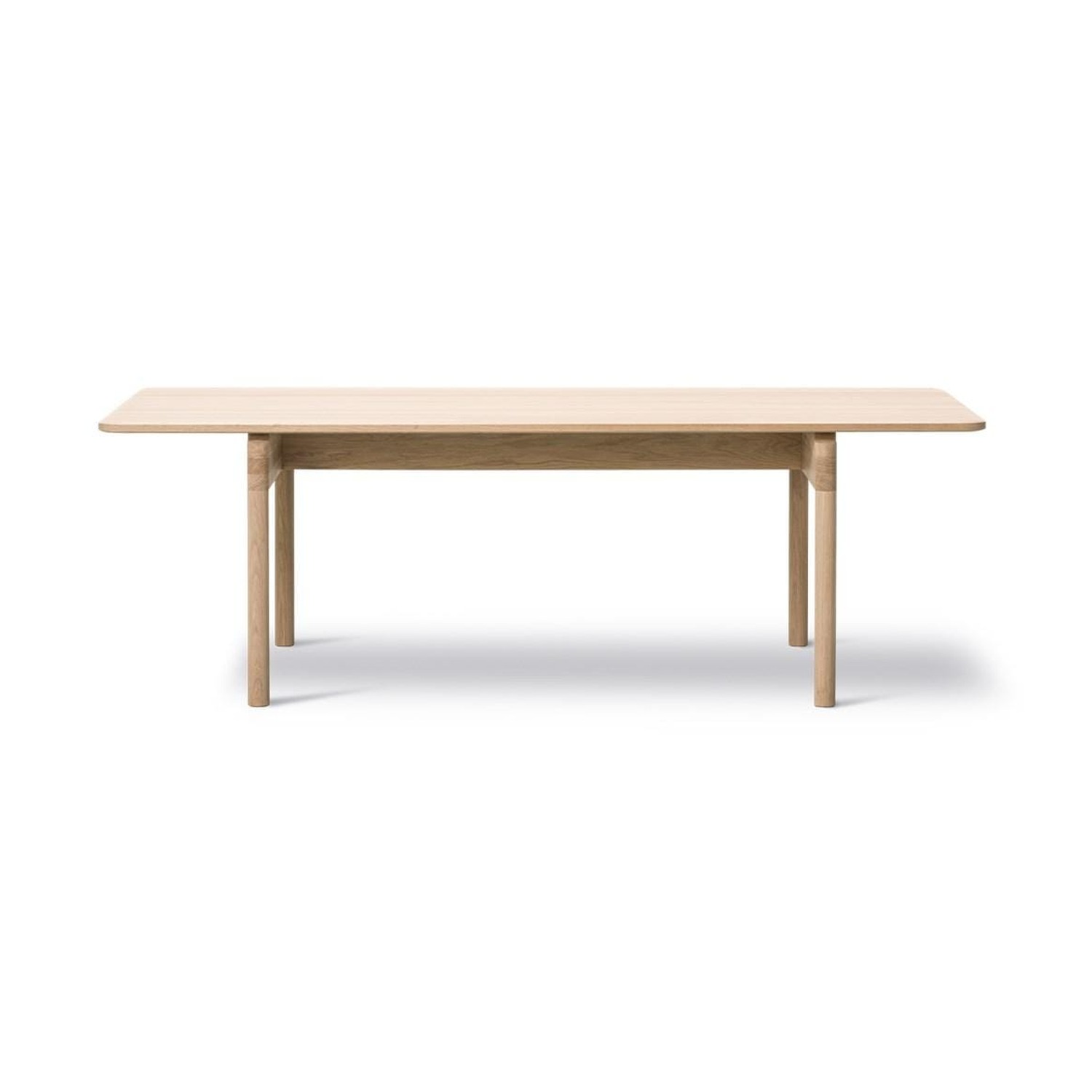 Fredericia POST table, 225 x 100 cm, soaped oak