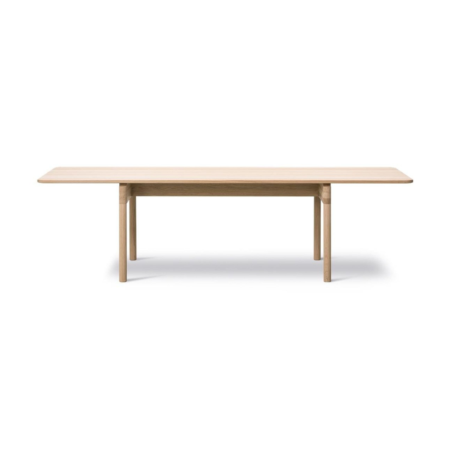 Fredericia POST table, 265 x 100 cm, soaped oak