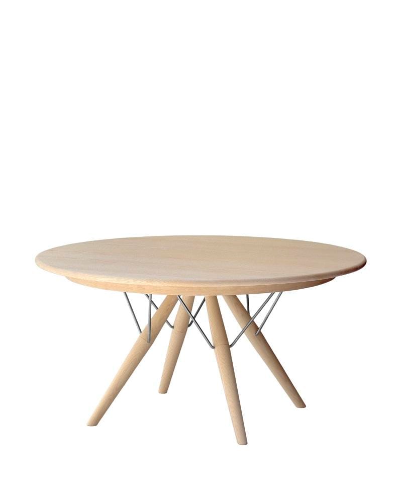 PP Møbler PP75 -pöytä, Ø140 cm, saippuoitu tammi