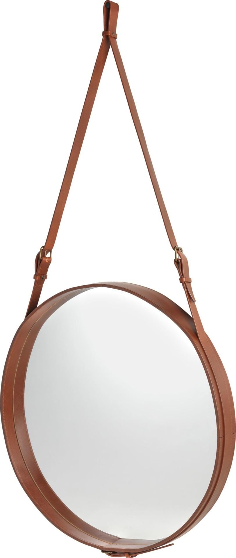 GUBI ADNET CIRCULAR mirror Ø70 cm, brown - Image 3