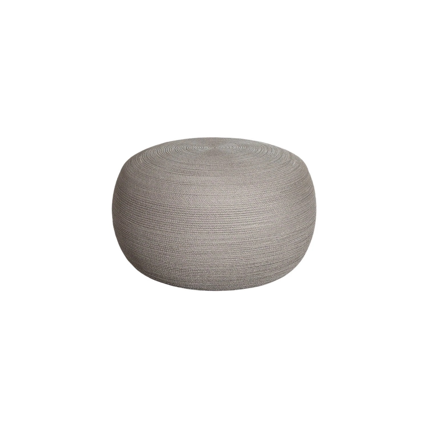 Cane-line CIRCLE -footstool Ø 75 cm, taupe