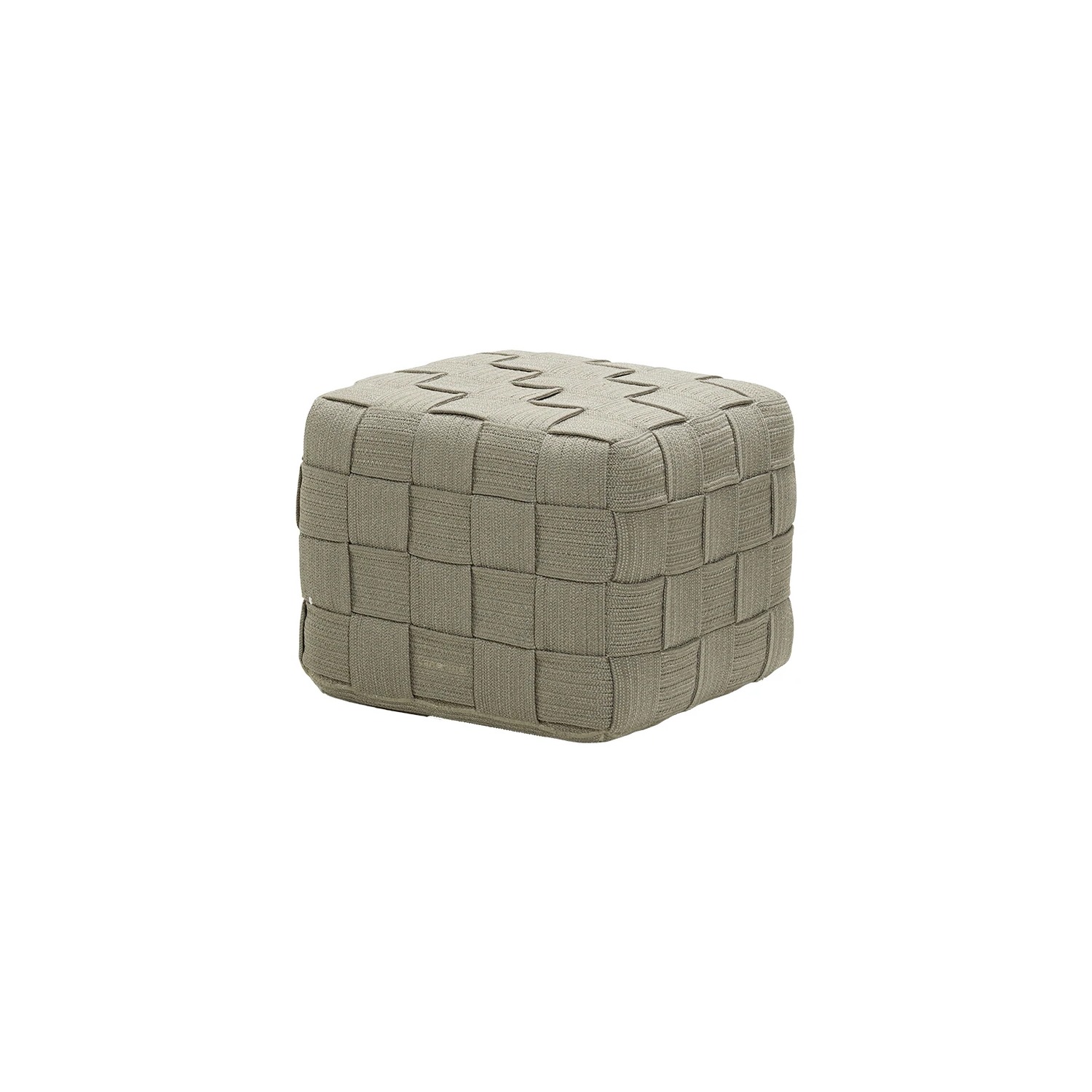 Cane-line CUBE -footstool, taupe