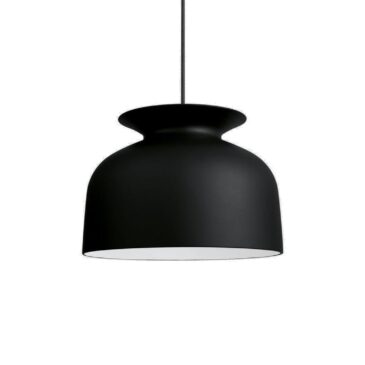 GUBI RONDE Ø40cm -riippuvalaisin, musta