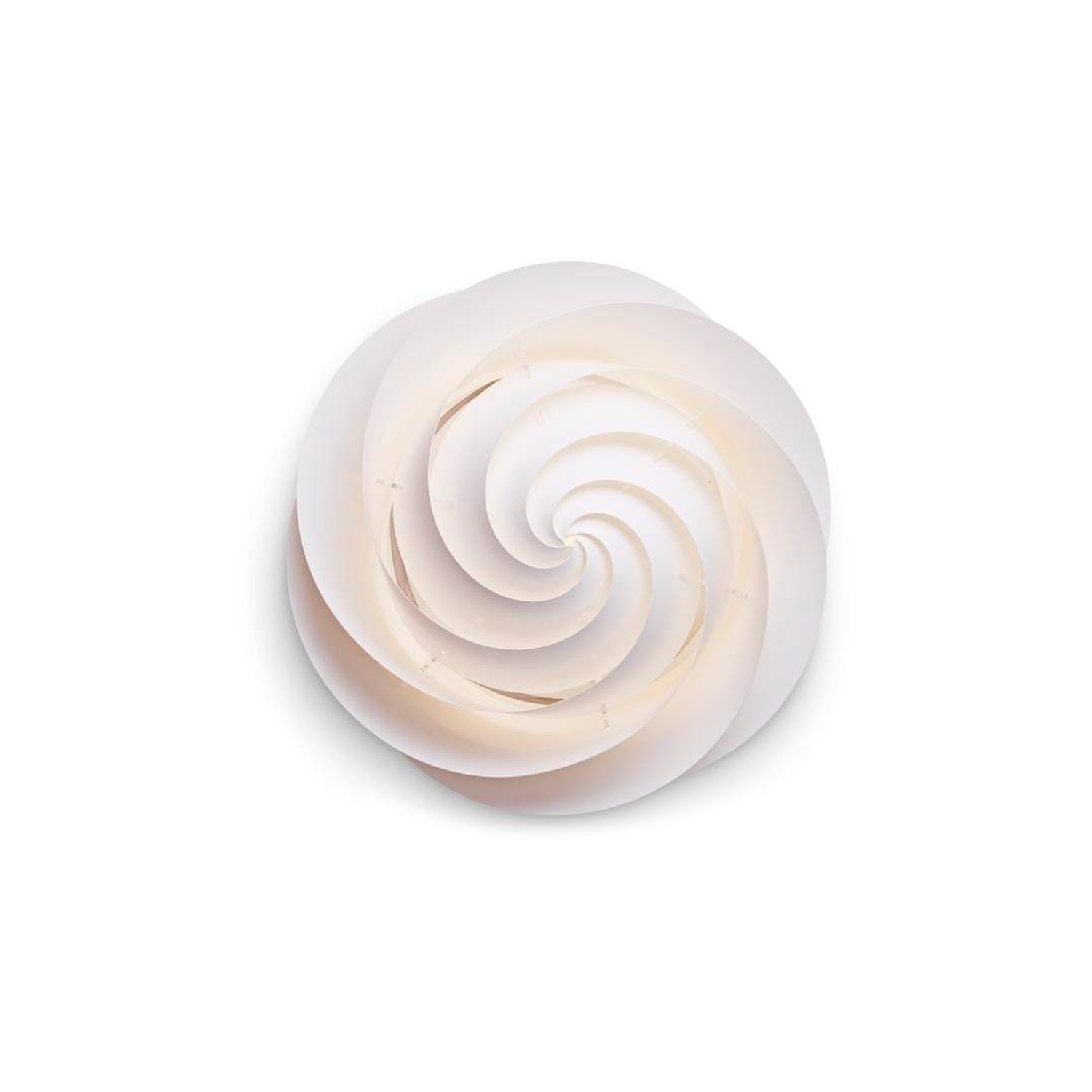 Le Klint SWIRL M seinä-/kattovalaisin, valkoinen