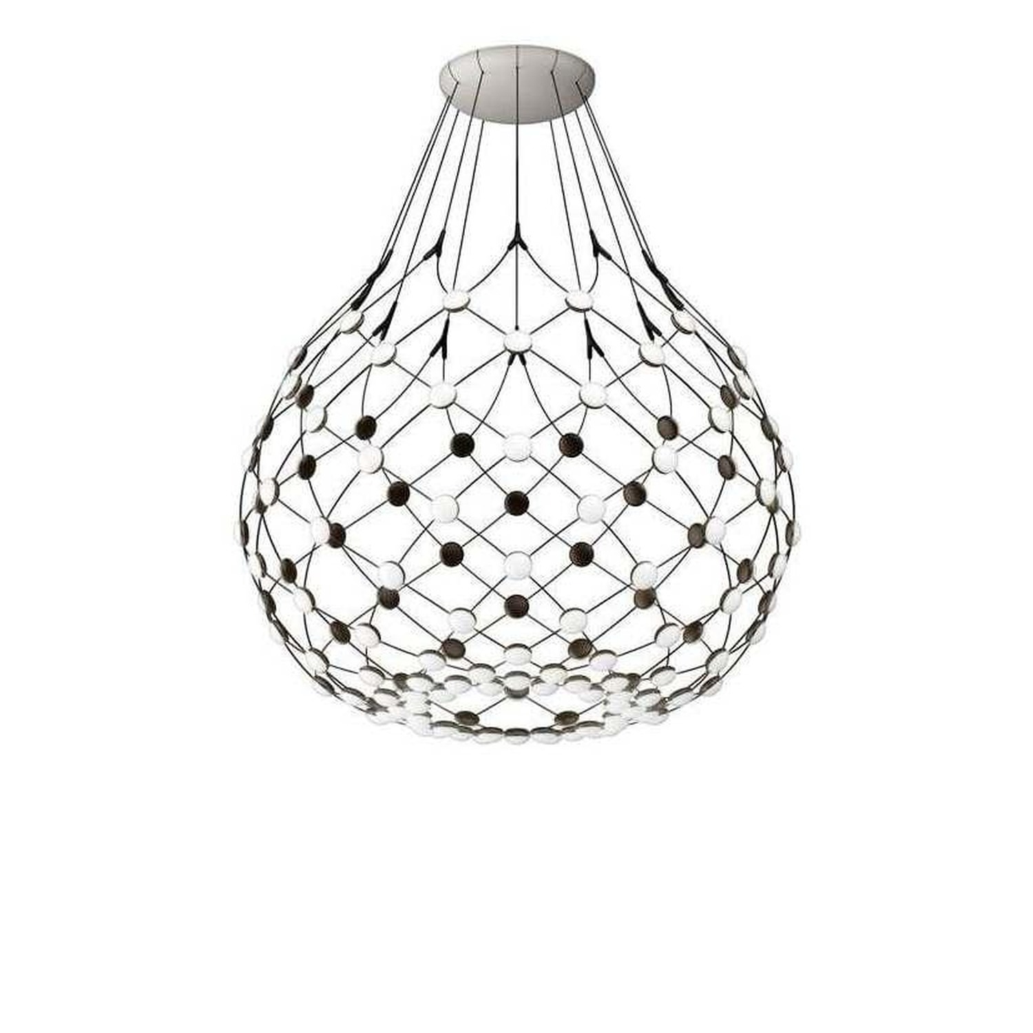 Luceplan MESH pendant, Ø100 cm