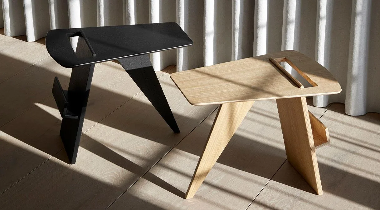 Fredericia 6500 magazine table, black oak - Image 5