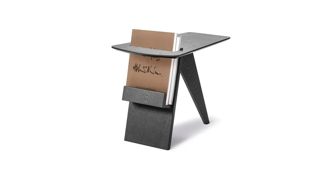 Fredericia 6500 magazine table, black oak - Image 4