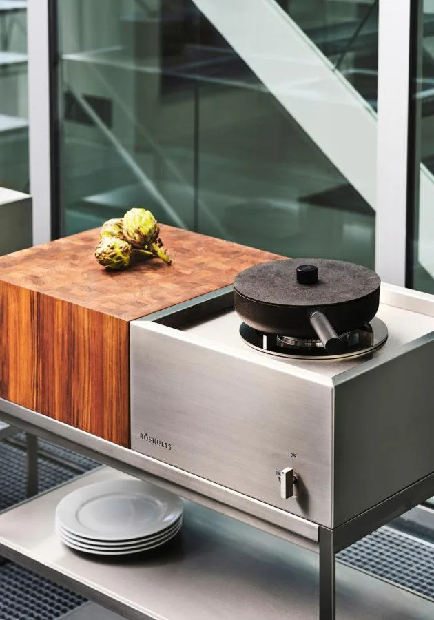 Röshults OPEN KITCHEN -cooker hob module, stainless steel - Image 3