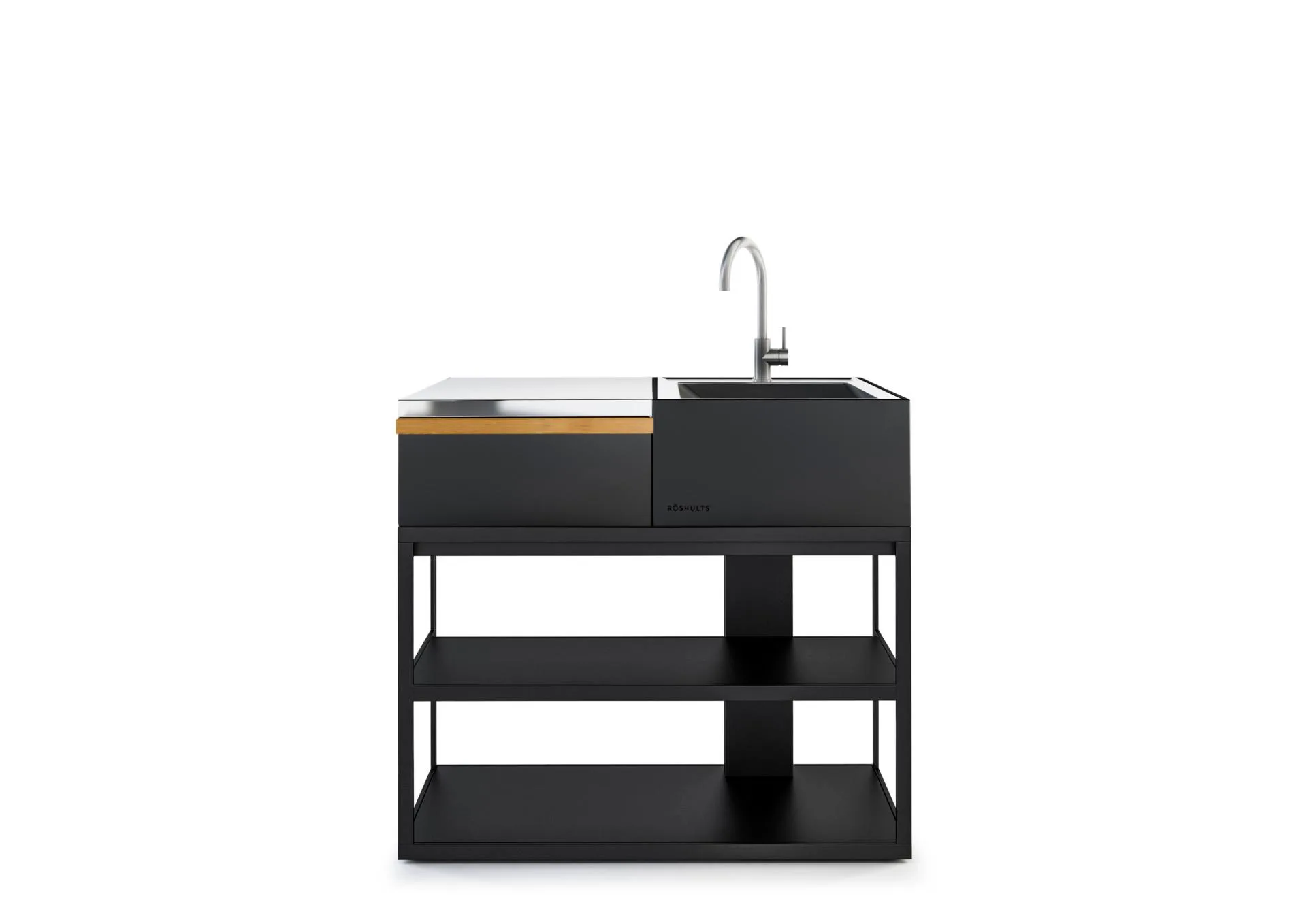 Röshults OPEN KITCHEN -frame 100 cm, anthracite - Image 2