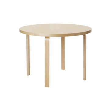 Artek AALTO-pöytä 90A, pyöreä