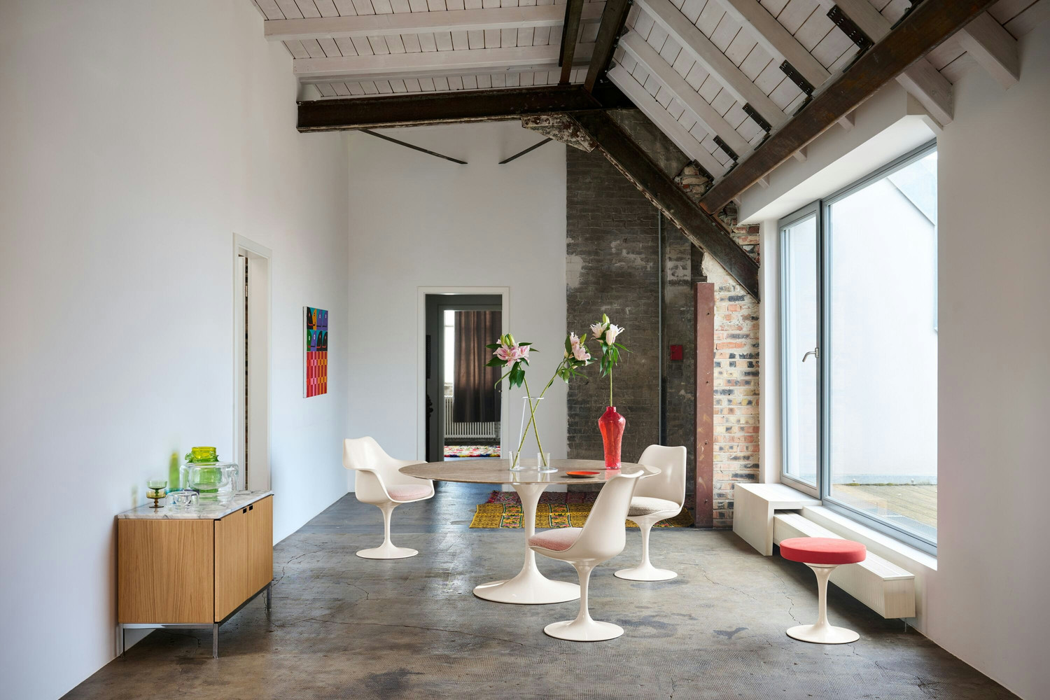 Knoll TULIP chair, armless - Image 4