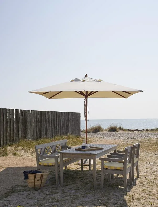 Fritz Hansen MESSINA sunshade 270x270cm, white - Image 3