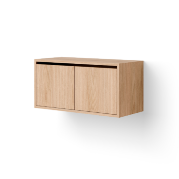 New Works CABINET -säilytyskaluste ovilla, matala