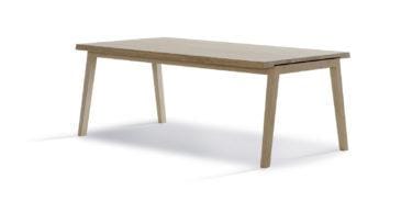 Carl Hansen SH900 -pöytä, saippuoitu tammi, 190/300x100cm