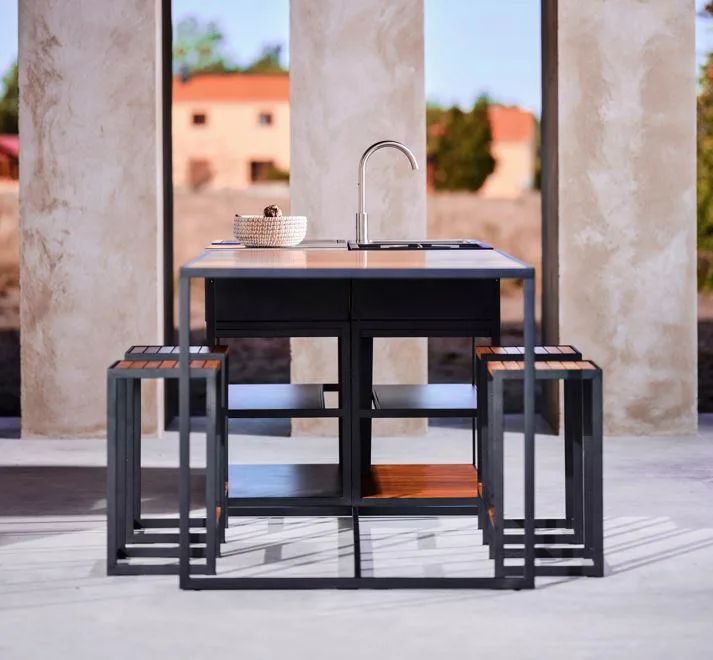 Röshults GARDEN -bar chair, low - Image 4