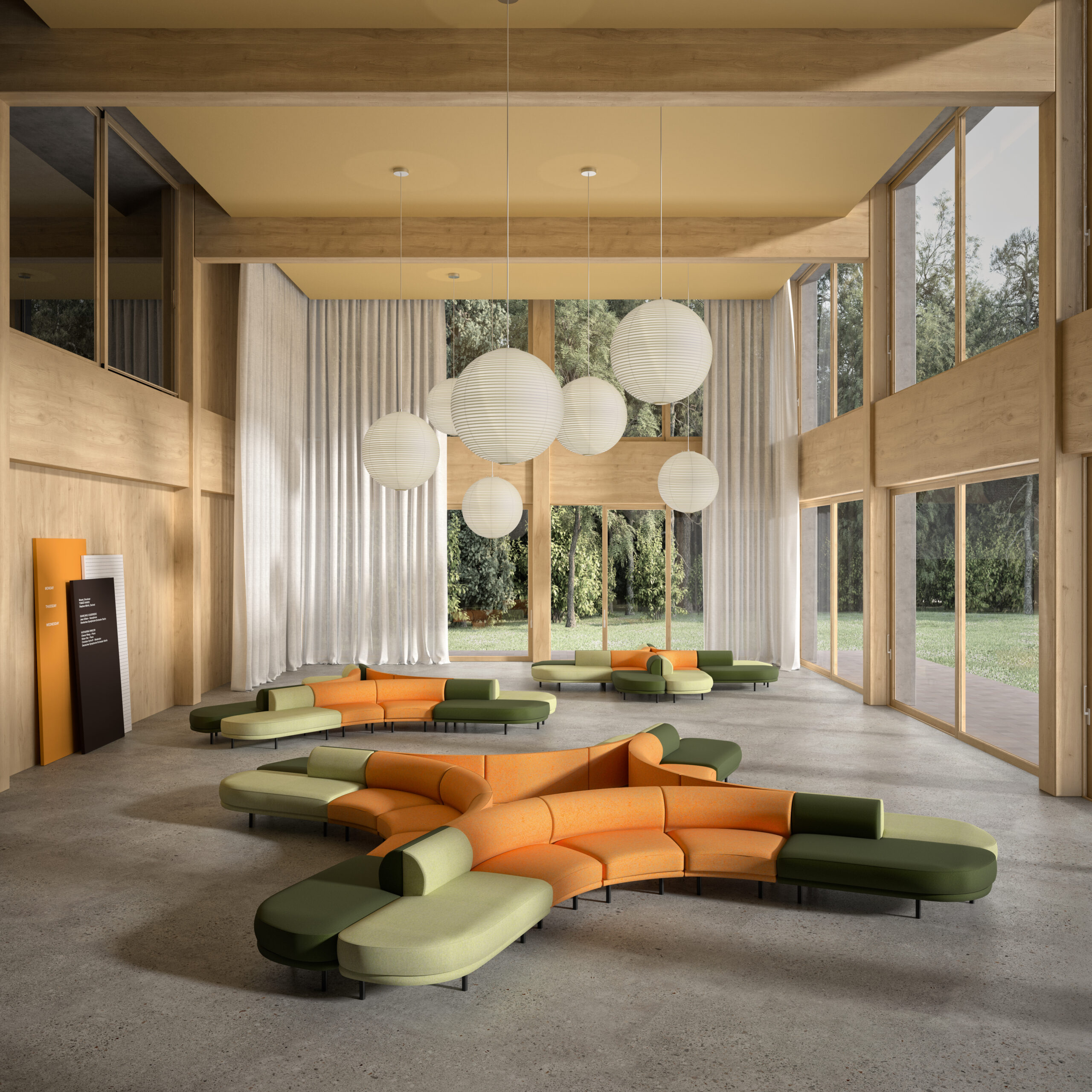 Andreu World SIR 4-seater sofa - Image 8