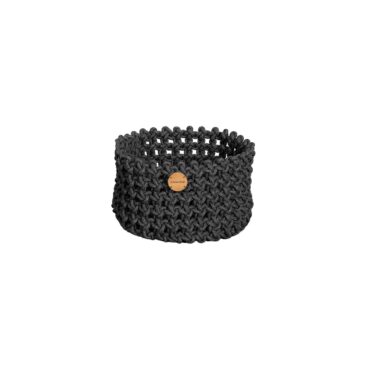 Cane-line SOFT ROPE -kori Ø40 cm, tummanharmaa