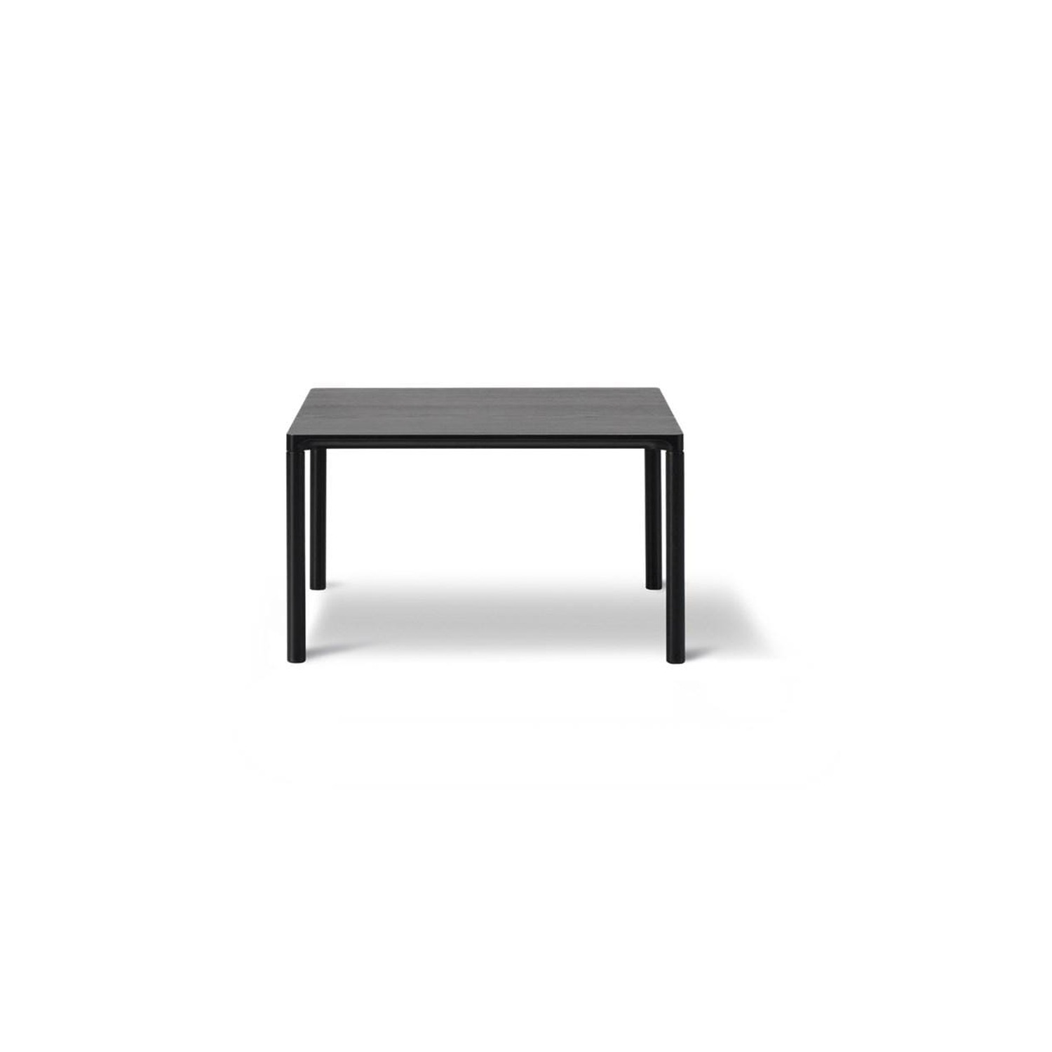 Fredericia PILOTI 6725 coffee table, black lacquered oak