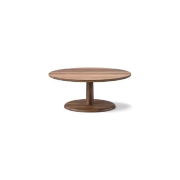 Fredericia PON coffee table Ø 90 cm, smoked oak