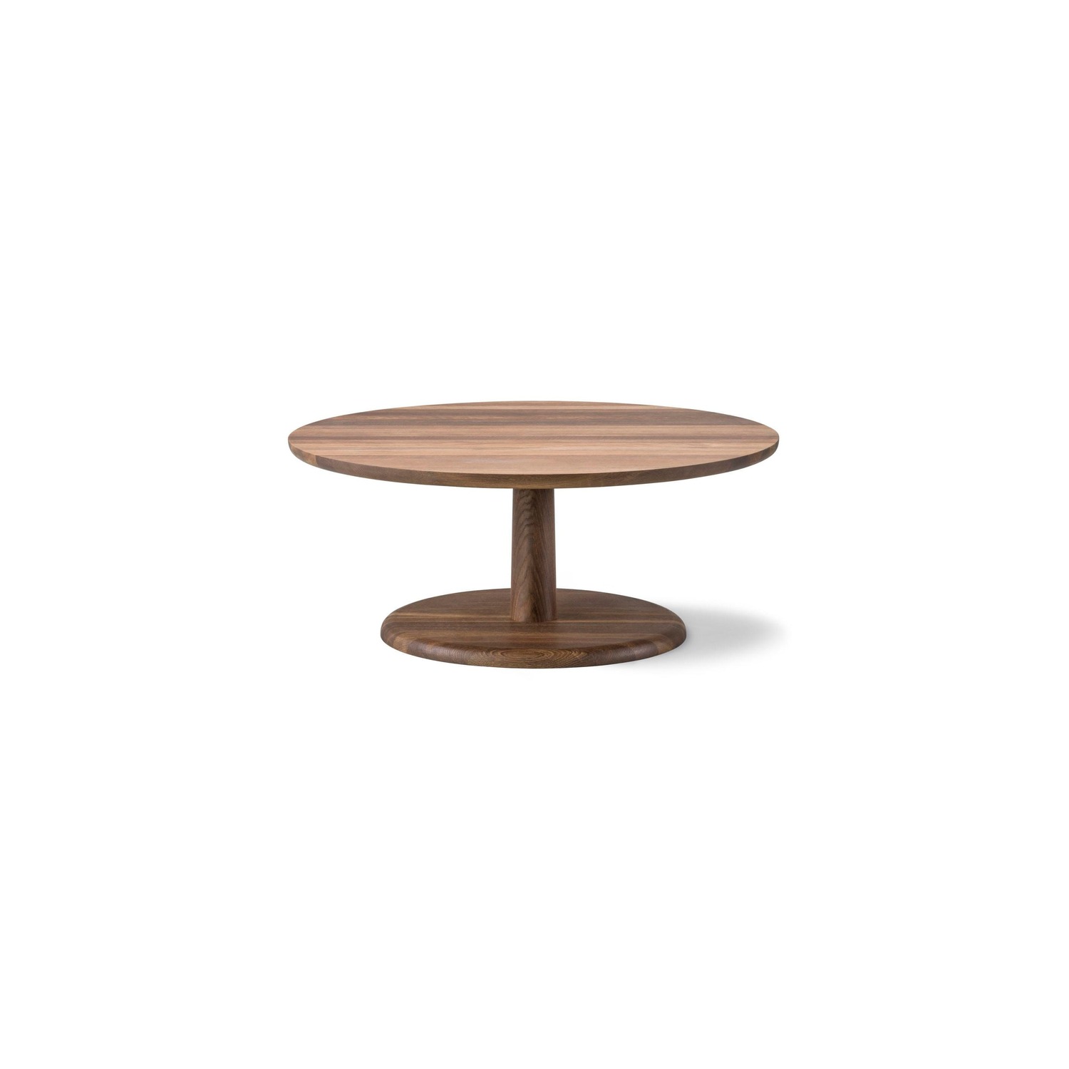 Fredericia PON coffee table Ø 90 cm, smoked oak