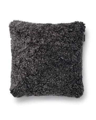 Skinnwille CURLY -tyynynpäällinen, 45x45 cm, tummanharmaa