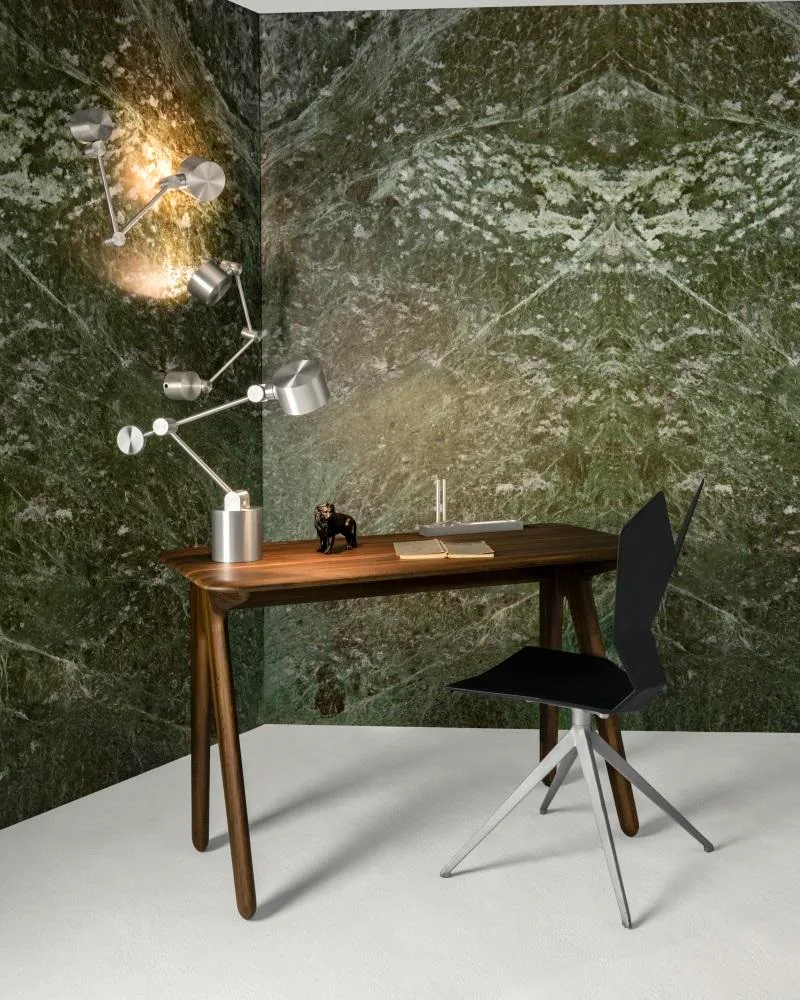 Tom Dixon SLAB -työpöytä, savutammi - Image 5