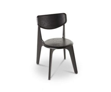 Tom Dixon SLAB chair, black oak
