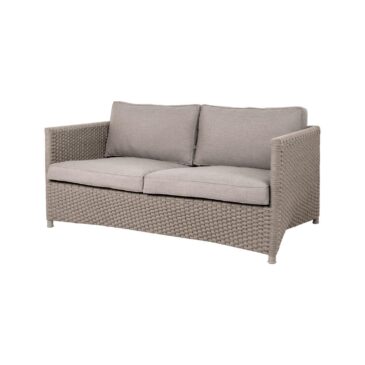 Cane-line DIAMOND 2-istuttava sohva, taupe