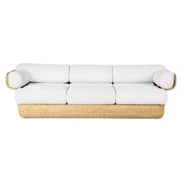 GUBI BASKET 3-seater sofa