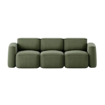 Massproductions PATCH -3-istuttava sohva, kapea