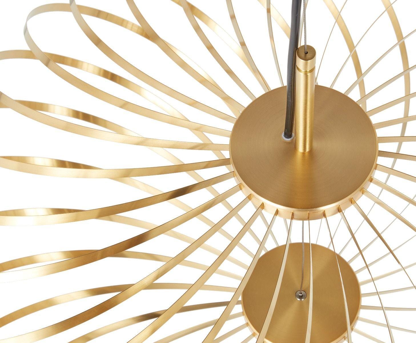 Tom Dixon SPRING pendant brass, small - Image 6