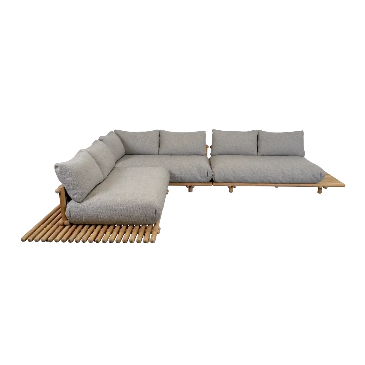 Cane-line STICKS PLATFORM corner sofa, large