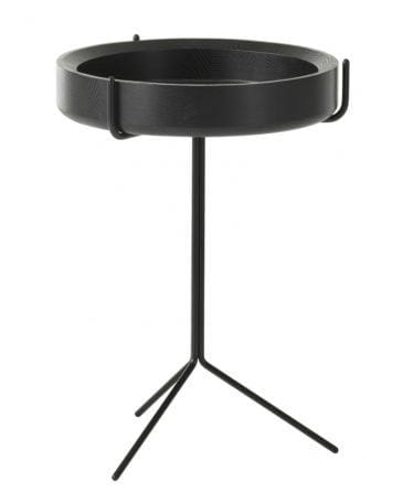 Swedese DRUM -pöytä, musta, 56 cm