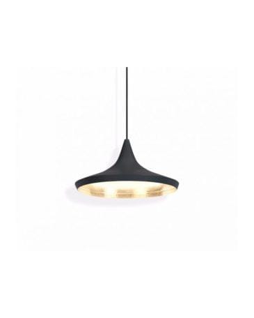 Tom Dixon BEAT WIDE -riippuvalaisin, musta metalli/messinki