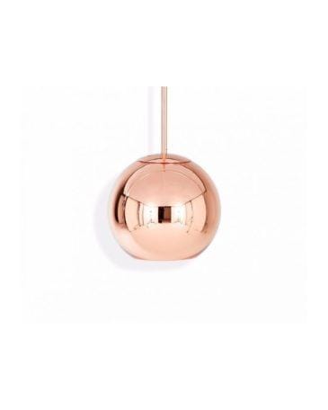 Tom Dixon COPPER LED -riippuvalaisin, Ø25 cm