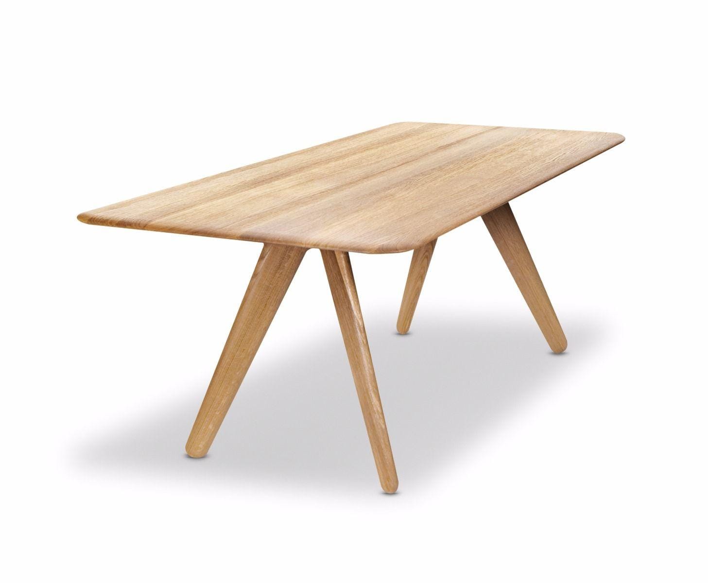 Tom Dixon SLAB -ruokapöytä, 200x96 cm, tammi